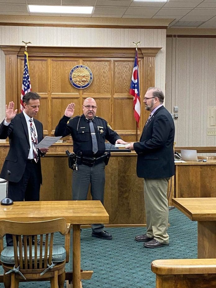 Sheriff Mark Whittaker sworn in | My County Link