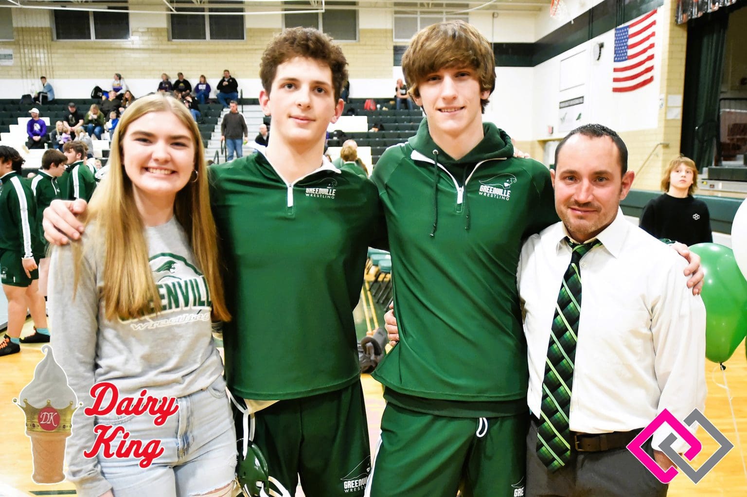 Greenville Wrestling Honors Three Seniors | My County Link