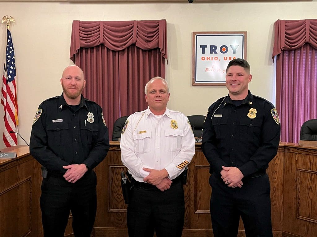 Troy Police Dept. announces multiple promotions | My County Link