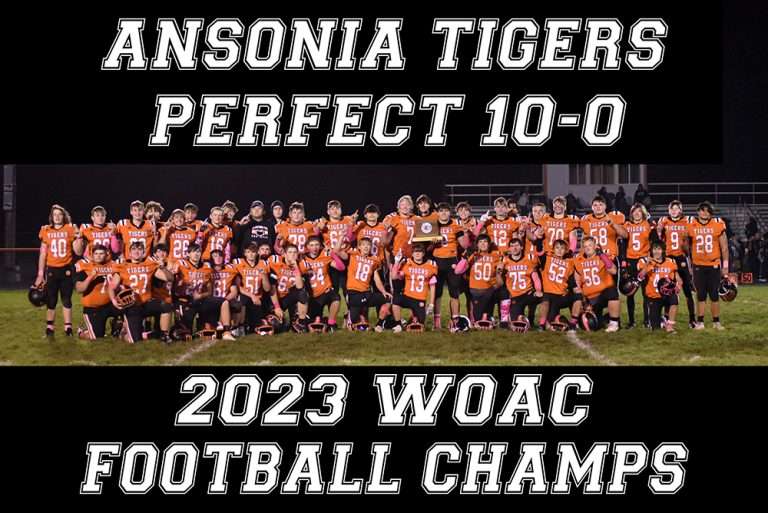 Ansonia Completes Perfect 100 Regular Season, Wins WOAC Football